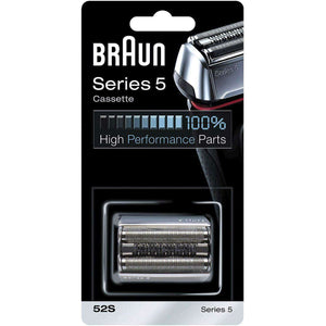 Spar King-Braun 52S Scherkopfkassette Series 5 Elektrischer Herrenrasierer Zubehör silber