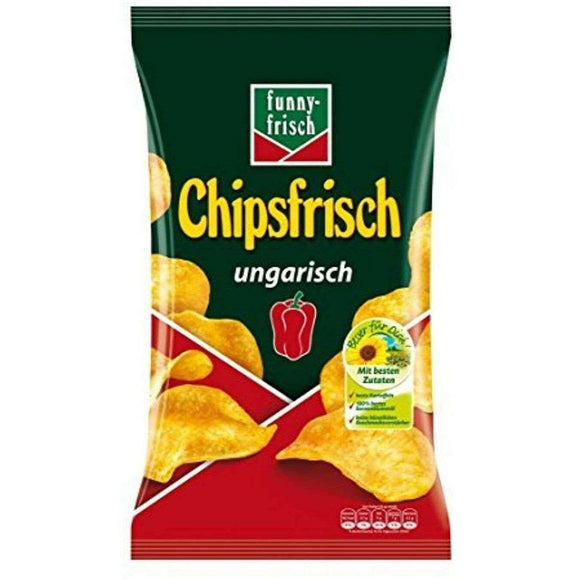 Spar King-Funny-Frisch Chipsfrisch ungarisch Kartoffelchips Glutenfrei 10 x 175g 10er Pack
