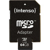 Spar King-Intenso Micro SDXC 64GB Class 10 Speicherkarte SD-Adapter iPhone Android Tablet