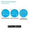 Spar King-Logitech Harmony Elite Remote Control Hub App Touchscreen Fernbedienung schwarz