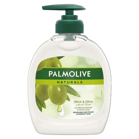 Spar King-Palmolive Naturals Milch & Olive Flüssigseife Handseife Waschlotion 300 ml