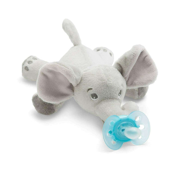 Spar King-Philips SCF348/13 Avent Snuggle Elefant Baby Kuscheltier Schnuller ultra soft