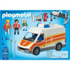 Spar King-Playmobil City Life 6685 - Krankenwagen Notarzt mit Licht und Sound 3 Figuren