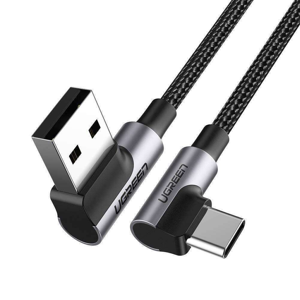 UGREEN USB C auf USB A Ladekabel 90 Grad Winkelstecker Android Huawei –  Spar King