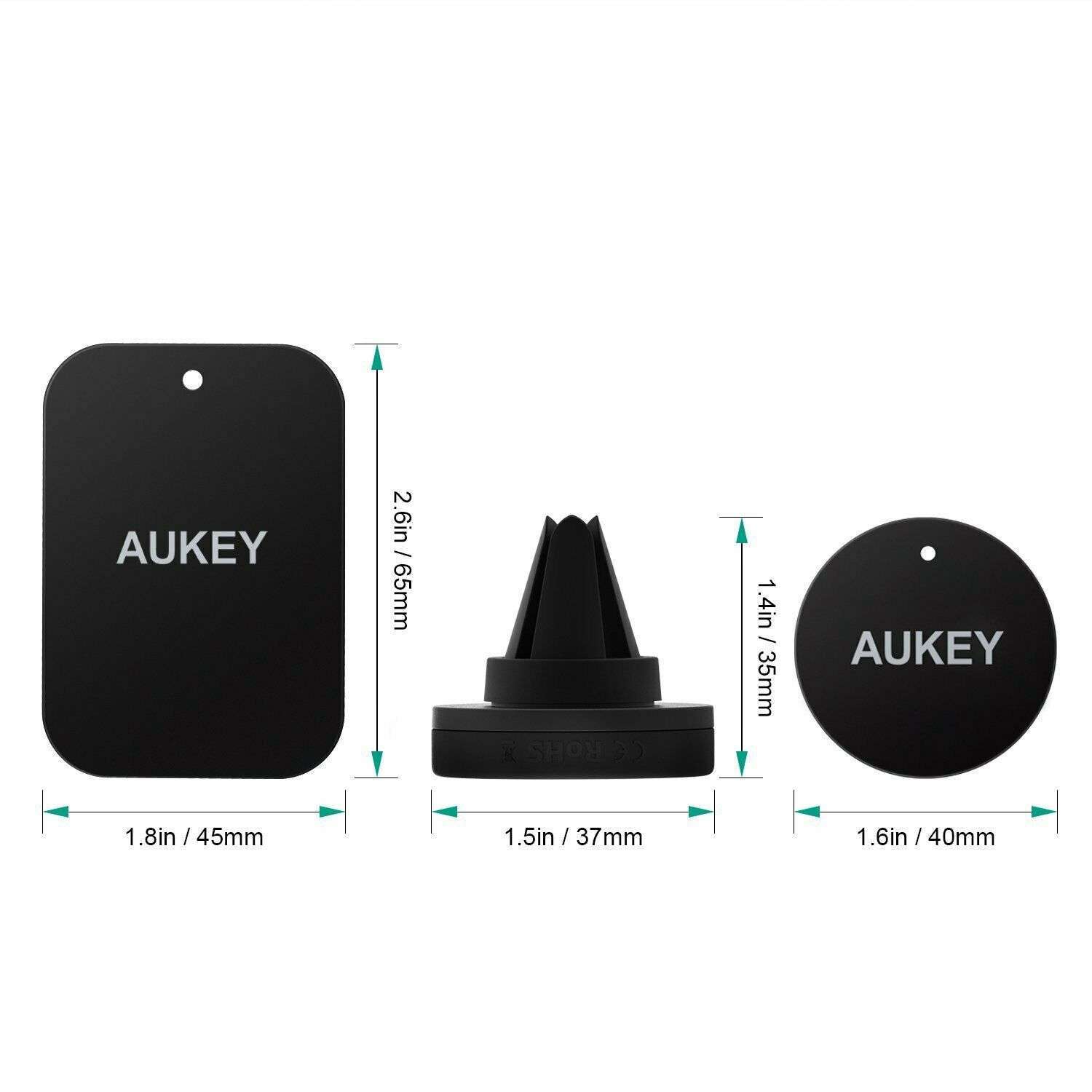 AUKEY Universal Magnet Handyhalterung Auto KFZ Lüftung iPhone Android –  Spar King