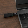 Spar King-AUKEY USB C auf Micro USB Adapter Konverter Android MacBook Schwarz 3er Pack