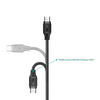 Spar King-AUKEY USB C auf USB 3.0 A Datenkabel Ladekabel HUAWEI Android 3 x 1 m 3er Pack