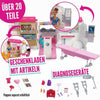 Spar King-Barbie FRM19 2-in-1 Krankenwagen Licht und Geräusche Ergänzungsset Spielset