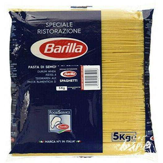 Spar King-Barilla Hartweizen Pasta Spaghetti Nudeln n. 5 Teigwaren Hartweizen 1 Pack (5kg)