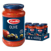 Spar King-Barilla Pastasauce Olive Oliven Sauce Nudeln Teigwaren 6 x 400 g 6er Pack