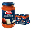 Spar King-Barilla Pastasauce Pecorino Käse Sauce Nudeln Teigwaren 6 x 400 g 6er Pack
