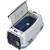 Spar King-Basics Transportbox für Haustiere Hund Katze mit 2 Türen Dachöffnung 48 cm