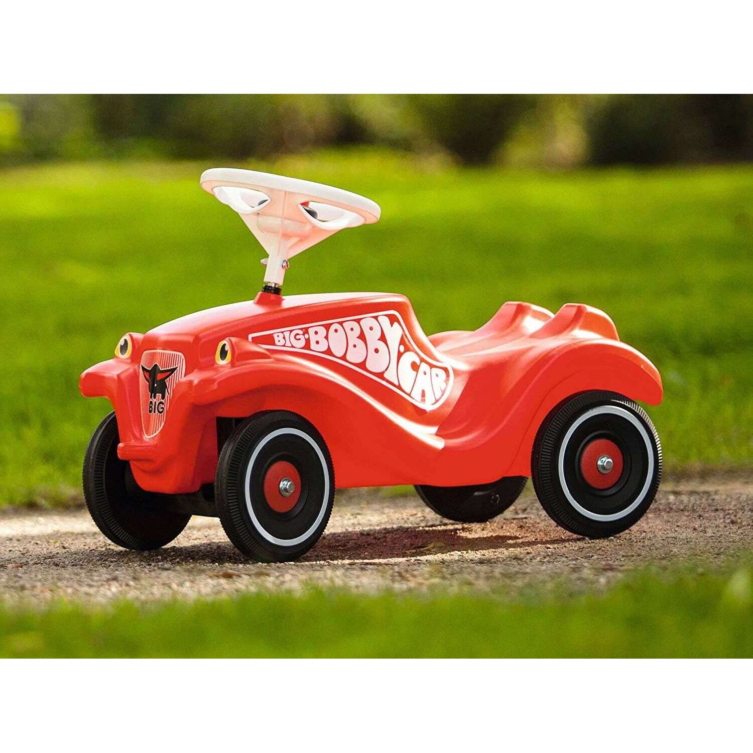 BIG Spielwarenfabrik BIG 800001303 - Bobby-Car-Classic Auto Rot Robust –  Spar King