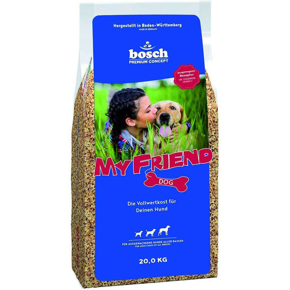 Spar King-Bosch My Friend Hundefutter Adult Trockenfutter Kroketten-Mix Vollwertkost 20 kg