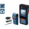 Spar King-Bosch Professional Laser Entfernungsmesser GLM 120 C Bluetooth USB Schutztasche