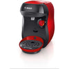 Spar King-Bosch TAS1003 Tassimo Happy Kapselmaschine vollautomatisch 1400 W anthrazit rot