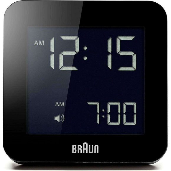 Spar King-Braun BNC009BK Digitaler Wecker Schlummerfunktion LC-Display Alarm Schwarz