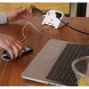 Spar King-Brennenstuhl Desktop-Power 2-fach Steckdosenleiste Tischsteckdose 2 USB weiß
