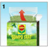 Spar King-COMPO SAAT Nachsaat-Rasen Mischung Keimbeschleuniger Rasensamen Garten 500 g