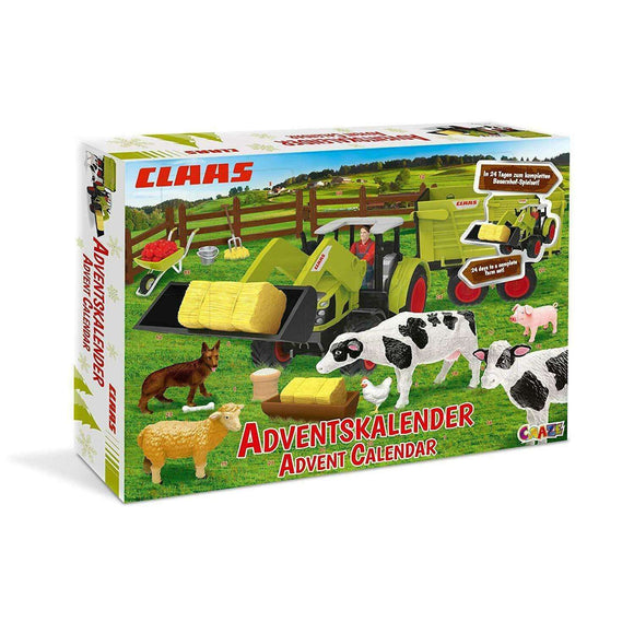 Spar King-Craze 19597 Adventskalender Claas Spielzeugkalender Bauernhof Tiere Kinder