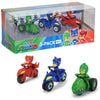 Spar King-Dickie Toys 3143003 PJ Masks Superhelden Mondfahrzeug Spielzeug Figur 3er Set