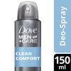 Spar King-Dove Men+Care Deospray Clean Comfort Anti-Transpirant 3 x 150 ml 3er Pack