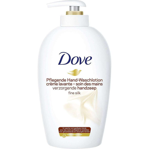 Spar King-Dove Pflegende Hand-Waschlotion Feine Seide Handseife Flüssigseife 6 x 250 ml