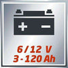 Spar King-Einhell Batterieladegerät CC-BC 4 M bis 120 Ah 6/12V Allround-Ladegerät Auto KFZ