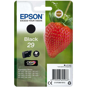 Spar King-Epson Black 29 Druckerpatrone schwarz XP Tinte Tintenpatrone Drucker Zubehör