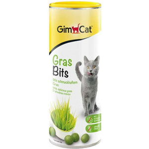 Spar King-GimCat Gras Bits Getreidefreier Katzensnack Katzengras Vitamine Leckerli 425 g