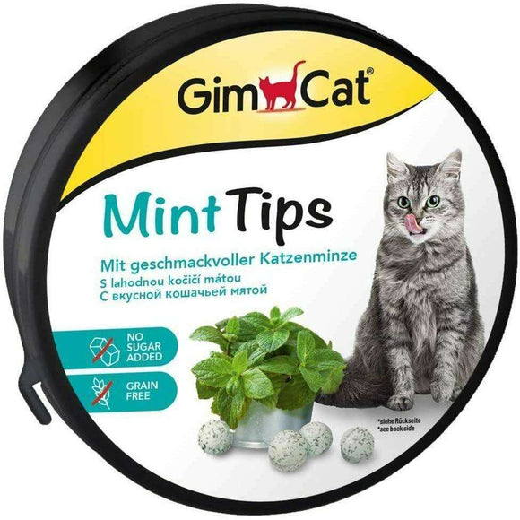 Spar King-GimCat Mint Tips Getreidefreier Katzensnack Katzenminze Katzen Leckerli 200 g