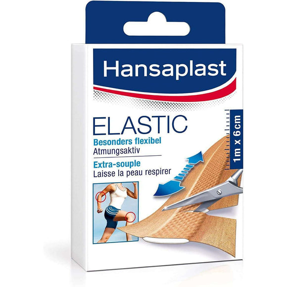 Spar King-Hansaplast Elastic Pflaster Wundpflaster Heftpflaster elastisch 1 m x 6 cm