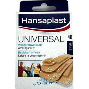 Spar King-Hansaplast Universal Pflaster Wasserabweisend Atmungsaktiv Flexibel 40 Strips