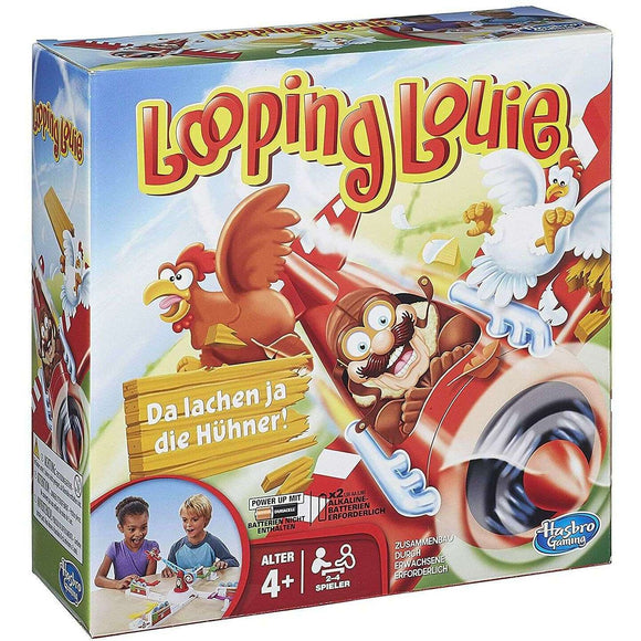 Spar King-Hasbro 15692 - Looping Louie Da Lachen Ja Die Hühner Kinderspiel Familienspiel