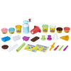 Spar King-Hasbro E0042EU4 Play-Doh Kleiner Eissalon Knete kreatives Spielen Zubehör