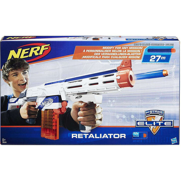 Spar King-Hasbro Nerf 98696EU4 - N-Strike Elite Retaliator Spielzeugblaster 27m Reichweite