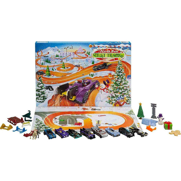 Spar King-Hot Wheels GTD78 Adventskalender Weihnachtskalender 2021 Kinder Spielzeug Autos