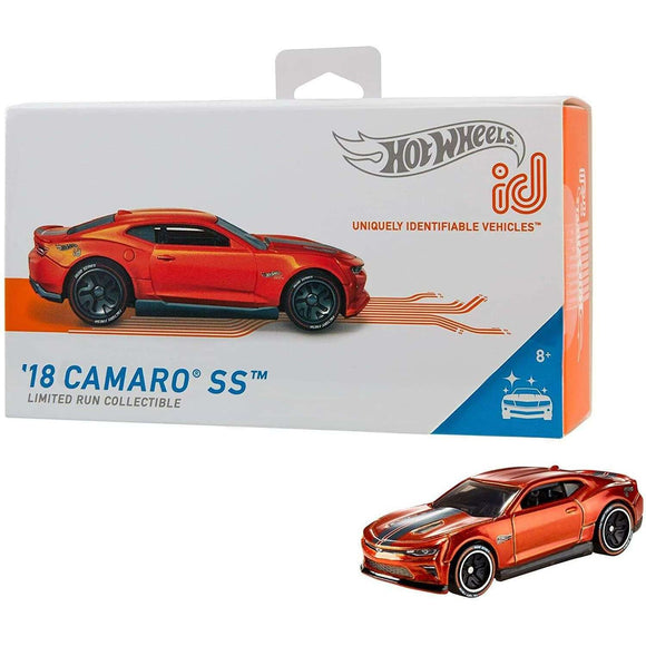 Spar King-Hot Wheels iD FXB16 Die-Cast Fahrzeug 1:64 Camaro SS NFC-Chip Auto Spielzeug rot