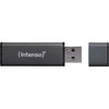 Spar King-Intenso Alu Line 64 GB USB 2.0 Speicherstick Aluminium PC USB Stick anthrazit
