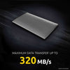 Spar King-Intenso Premium Edition Portable 1TB Externe SSD Festplatte USB 3.0 Aluminium