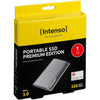 Spar King-Intenso Premium Edition Portable 1TB Externe SSD Festplatte USB 3.0 Aluminium