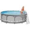 Spar King-Intex 28072 Deluxe Pool Ladder Poolleiter Schwimmbadleiter Garten 91-107 cm
