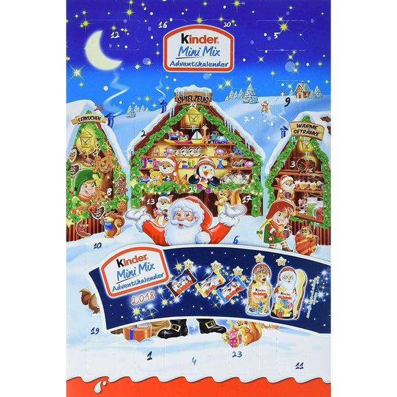 Spar King-Kinder Mini Mix Adventskalender Schokolade Figuren Kinder-Kalender 152 g
