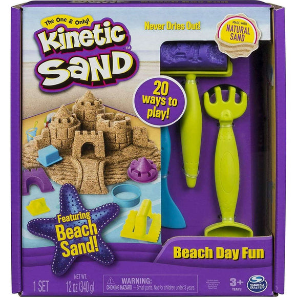 Spar King-Kinetic Sand 6037424 Strandspaß Spielset Spielzeug Kinder ab 3 Jahren 340 g