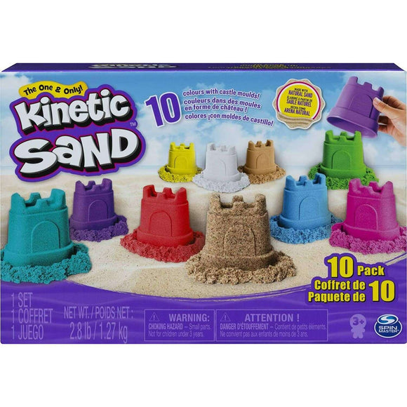 Spar King-Kinetic Sand 6052995 Burgenförmchen Spielset Spielzeug ab 3 Jahren 1.27 kg