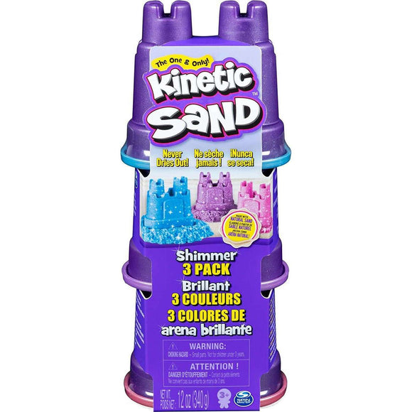 Spar King-Kinetic Sand 6053520 Schimmer Sand Spielset Spielzeug Kinder ab 3 Jahren 340 g