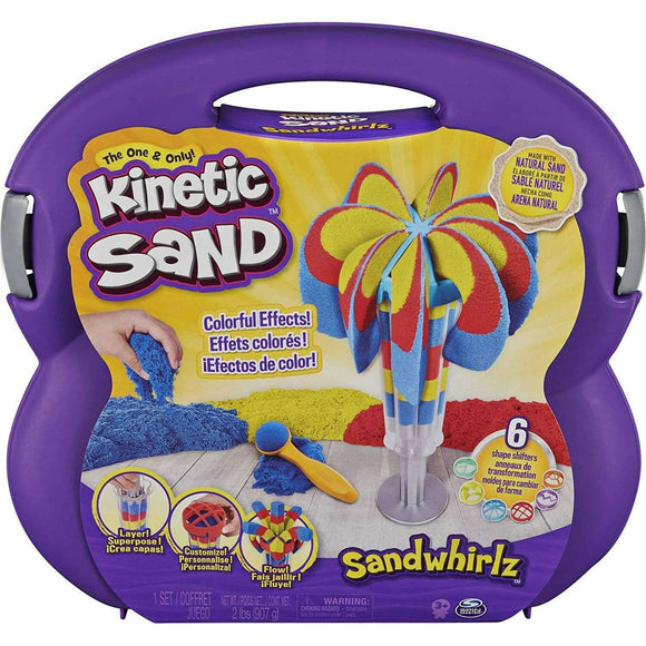 Spar King-Kinetic Sand 6055859 Sandwhirlz Spielset Spielzeug Kinder ab 3 Jahren 907 g
