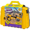 Spar King-Kinetic Sand 6055877 Baustellen Koffer Spielset Spielzeug ab 3 Jahren 907 g