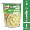 Spar King-Knorr Kartoffel Snack Kartoffelpüree Röstzwiebel Croutons Fertiggericht 8 x 53g