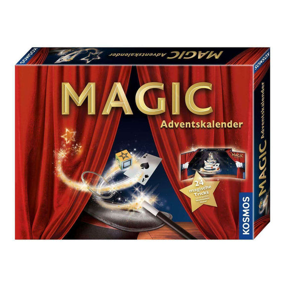 Spar King-KOSMOS 698867 MAGIC Zauber Adventskalender Spielzeugkalender Utensilien Kinder